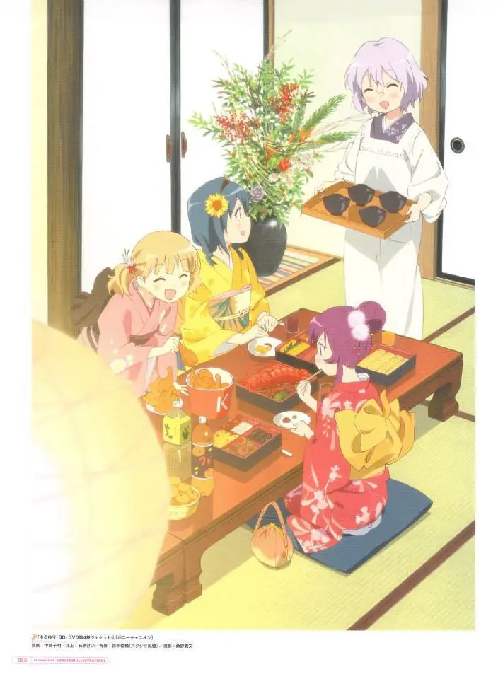 Yuru Yuri capítulo 0.02, página 56