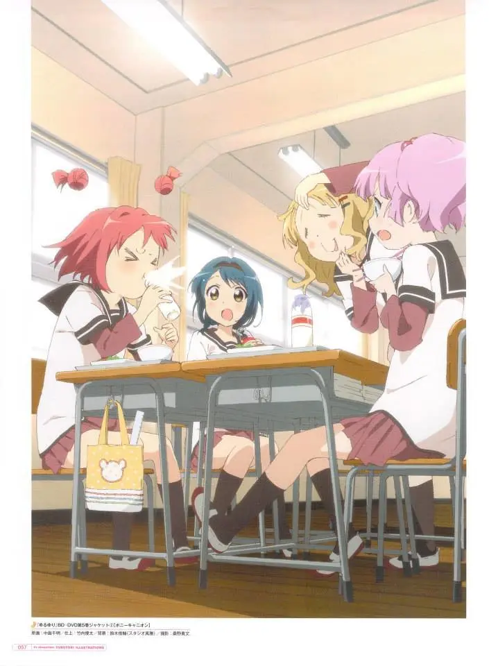 Yuru Yuri capítulo 0.02, página 58