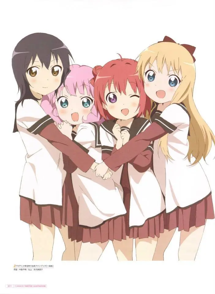 Yuru Yuri capítulo 0.02, página 74