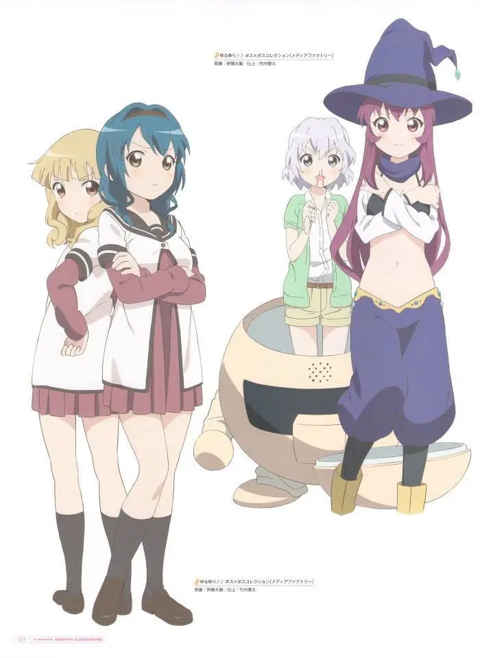 Yuru Yuri capítulo 0.03, página 54