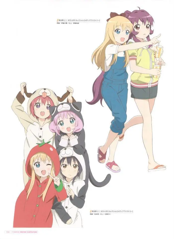 Yuru Yuri capítulo 0.03, página 56