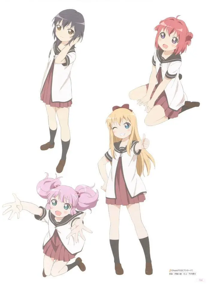 Yuru Yuri capítulo 0.03, página 57
