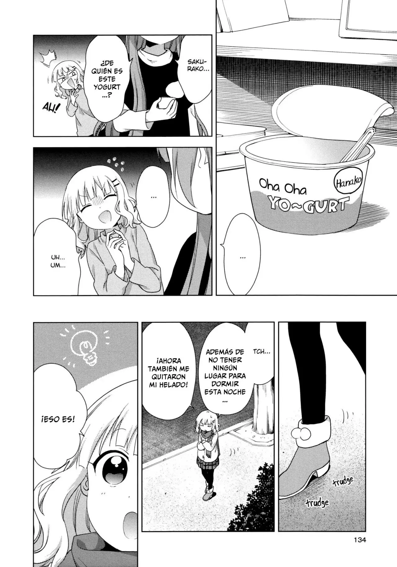 Yuru Yuri capítulo 128, página 4