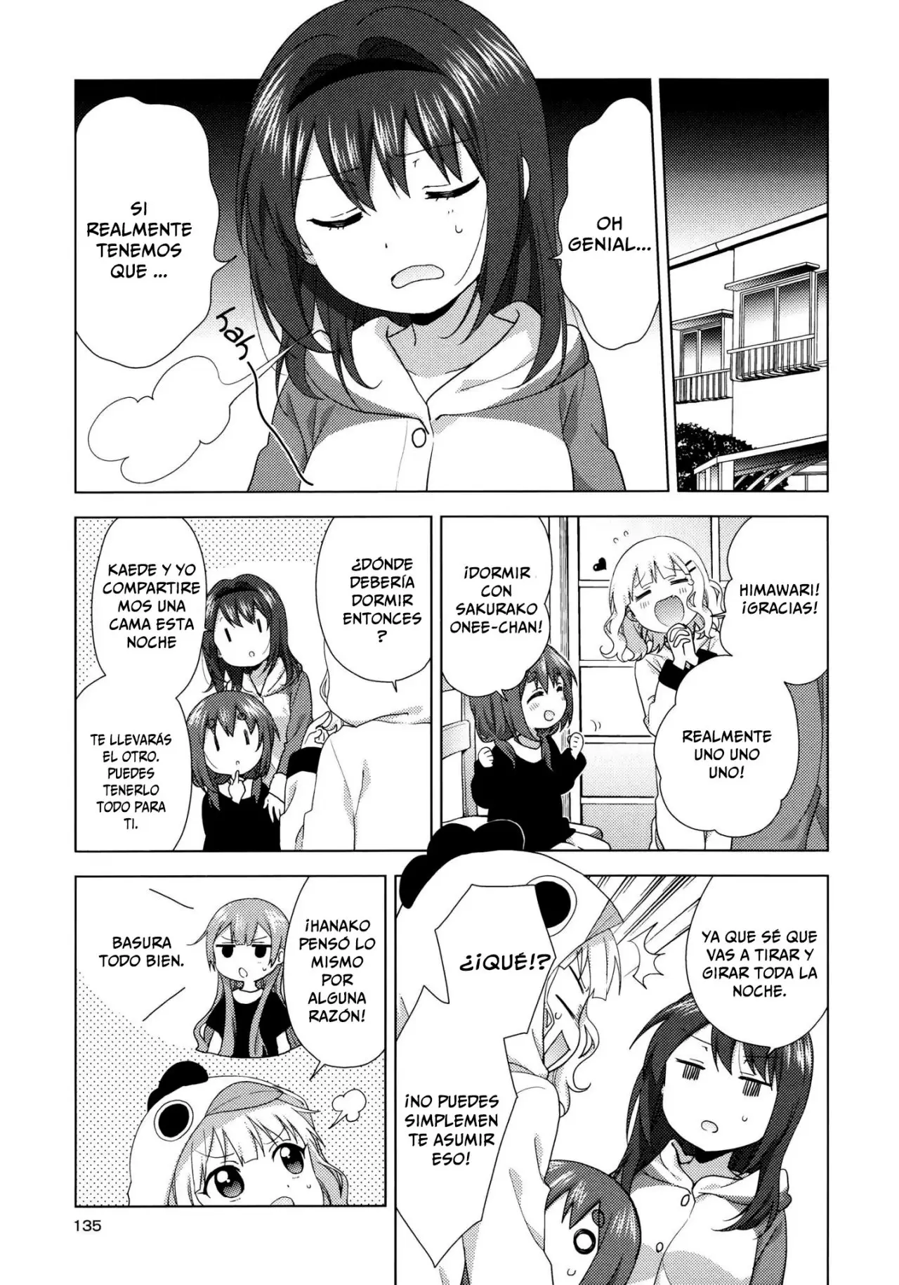 Yuru Yuri capítulo 128, página 5