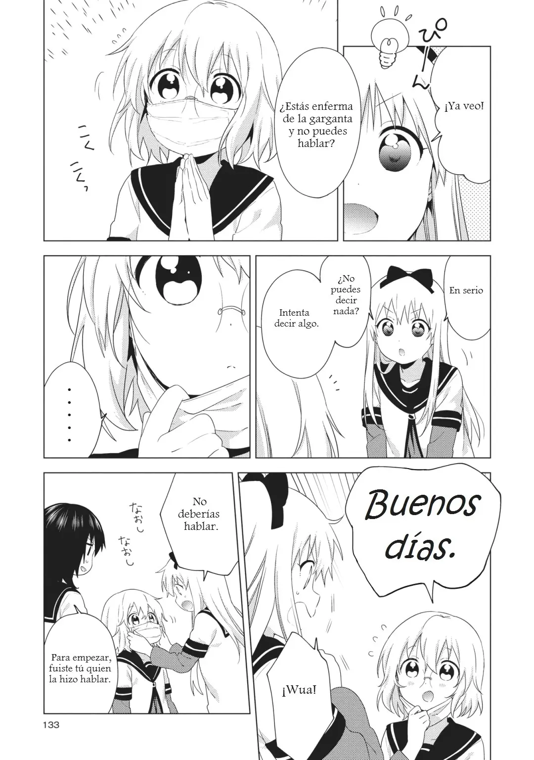 Yuru Yuri capítulo 148, página 3