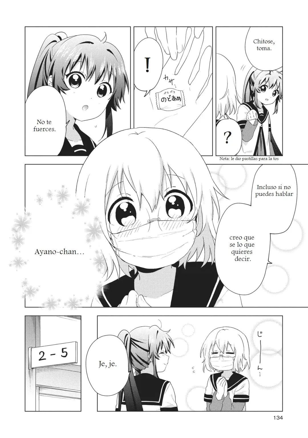 Yuru Yuri capítulo 148, página 4