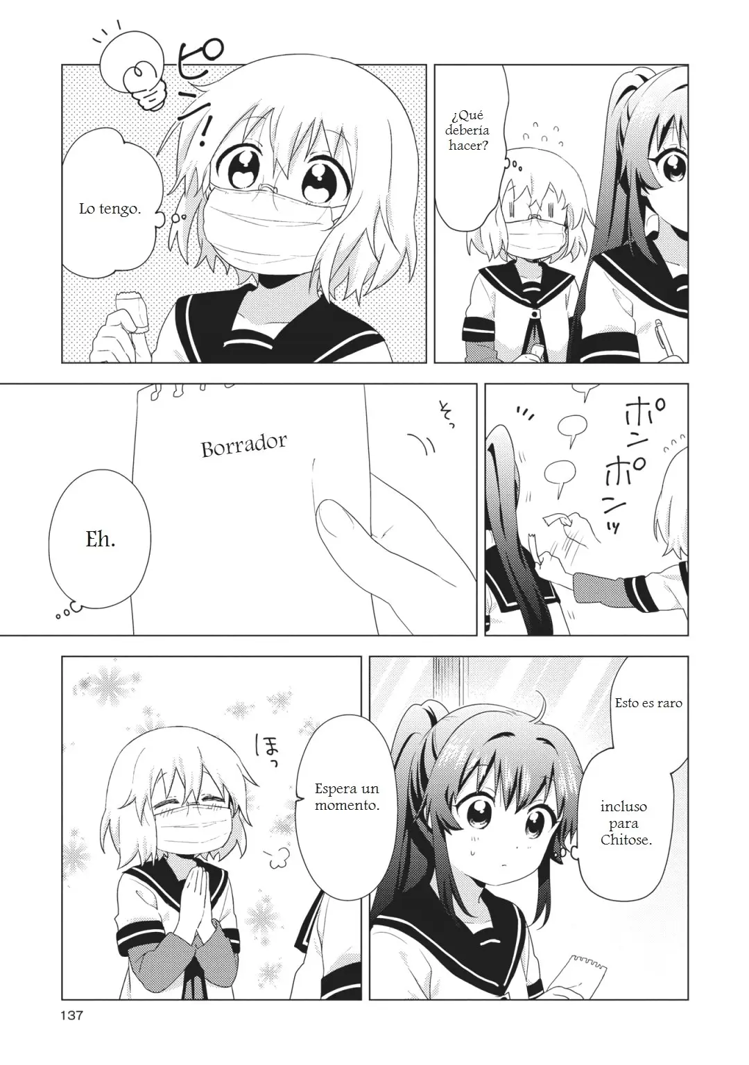 Yuru Yuri capítulo 148, página 7