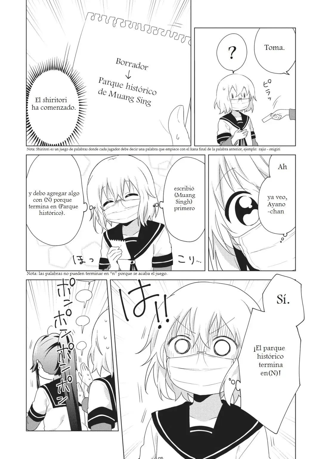 Yuru Yuri capítulo 148, página 8