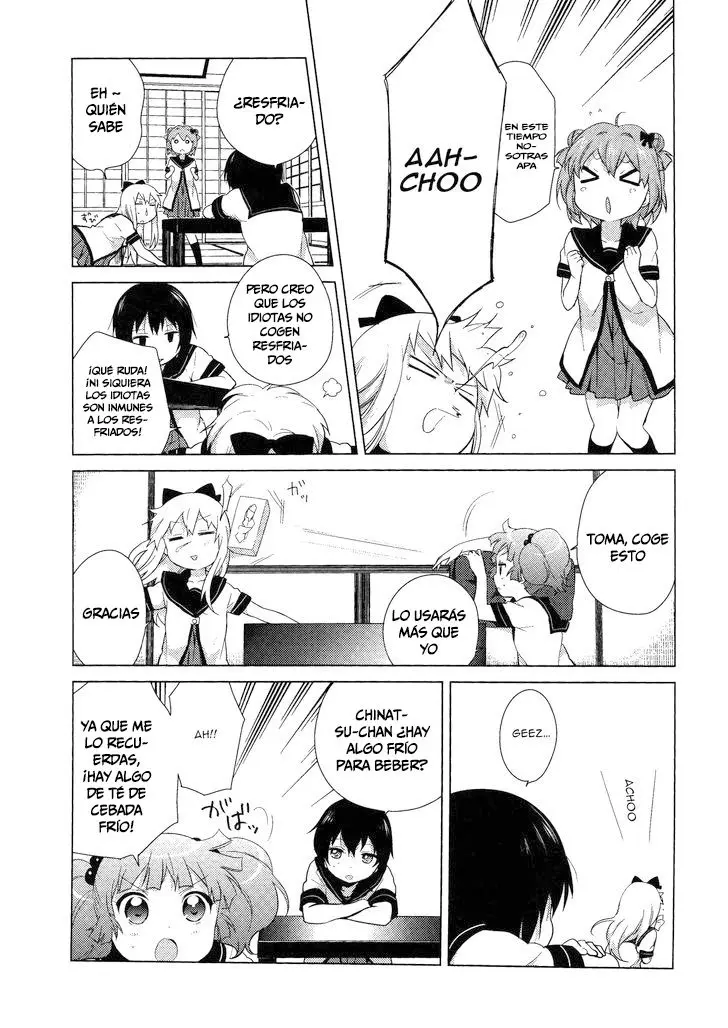 Yuru Yuri capítulo 52.5, página 4
