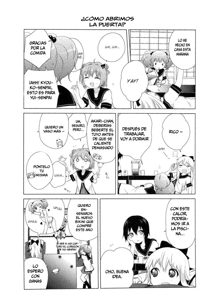 Yuru Yuri capítulo 52.5, página 5