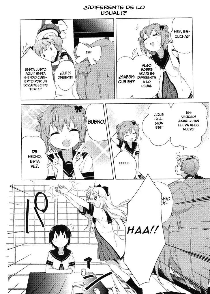 Yuru Yuri capítulo 52.5, página 6
