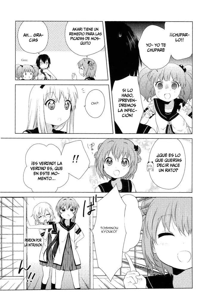 Yuru Yuri capítulo 52.5, página 9