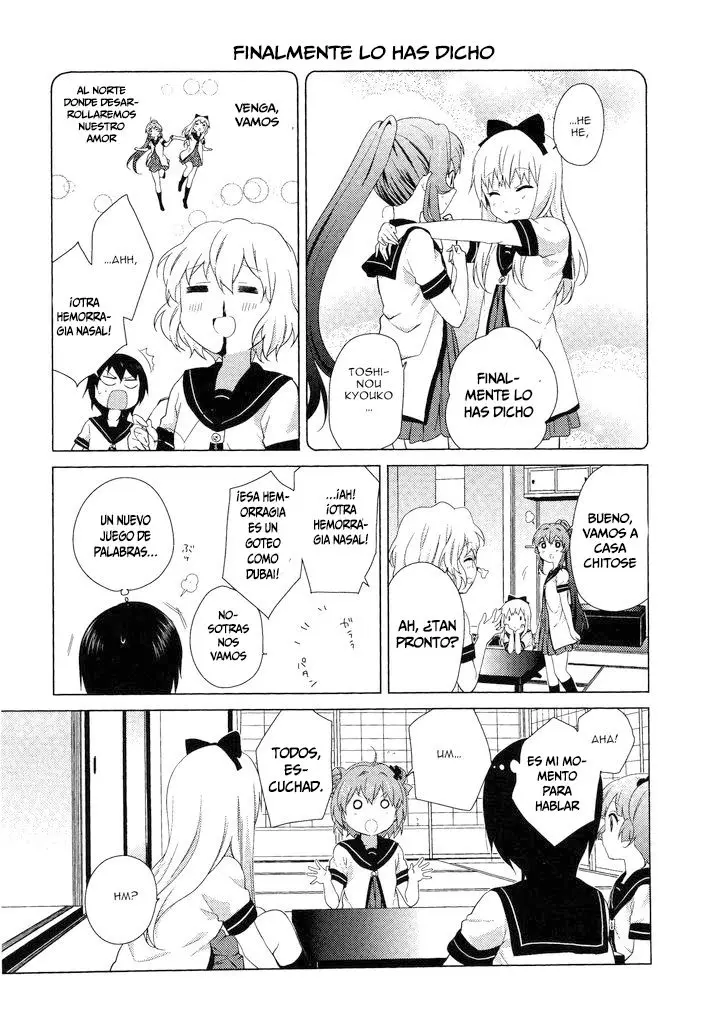 Yuru Yuri capítulo 52.5, página 11