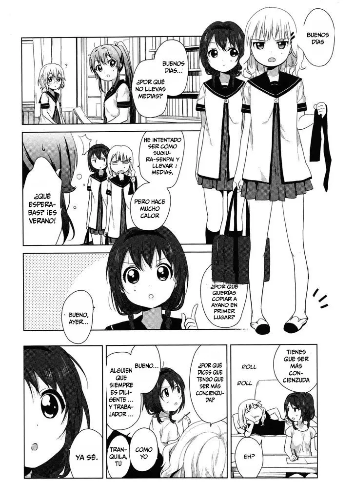 Yuru Yuri capítulo 61.5, página 3