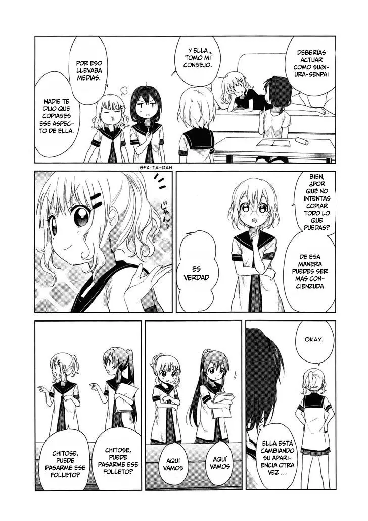Yuru Yuri capítulo 61.5, página 4