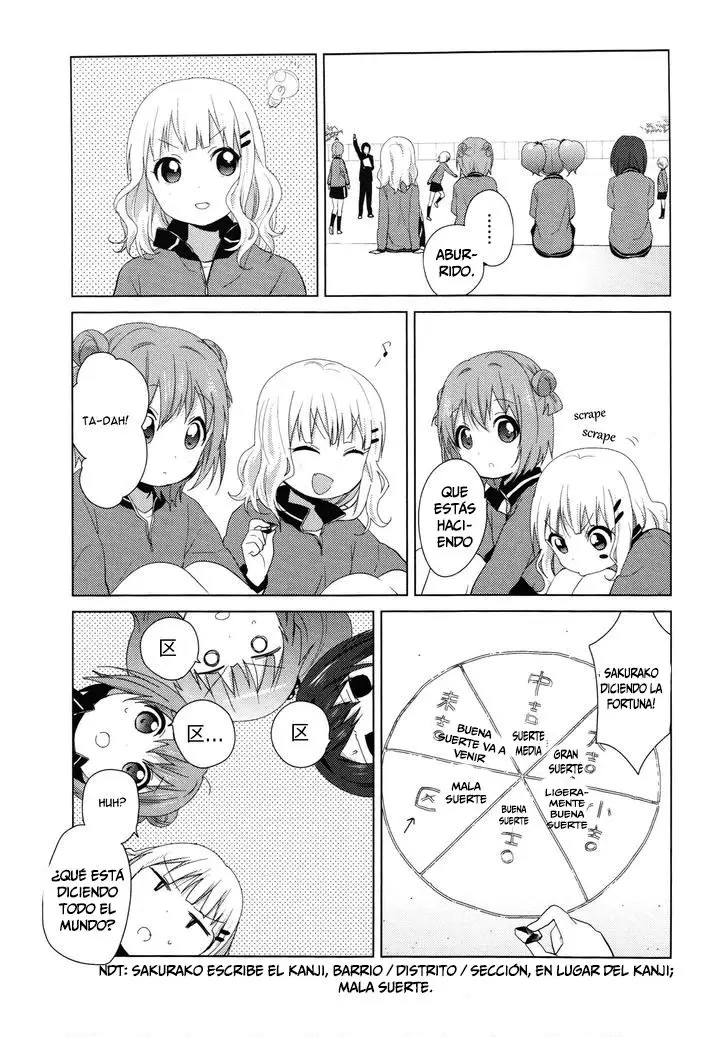 Yuru Yuri capítulo 61.6, página 4