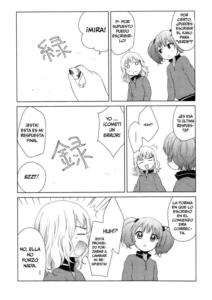 Yuru Yuri capítulo 61.6, página 12