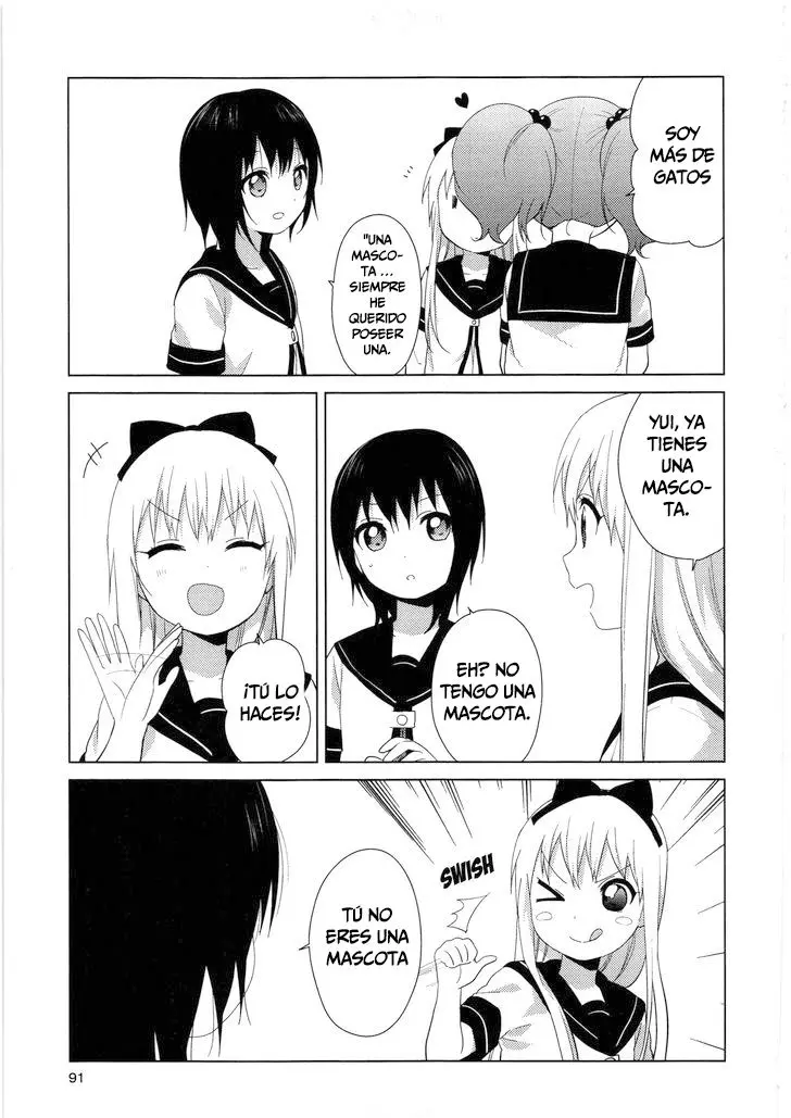 Yuru Yuri capítulo 61.7, página 4