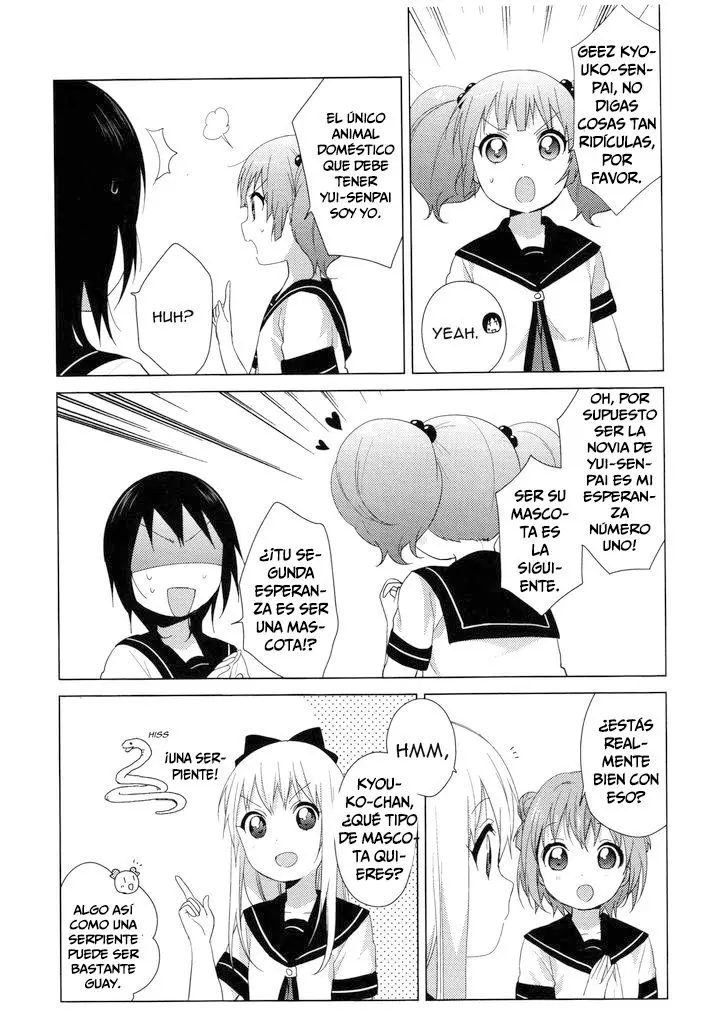 Yuru Yuri capítulo 61.7, página 5
