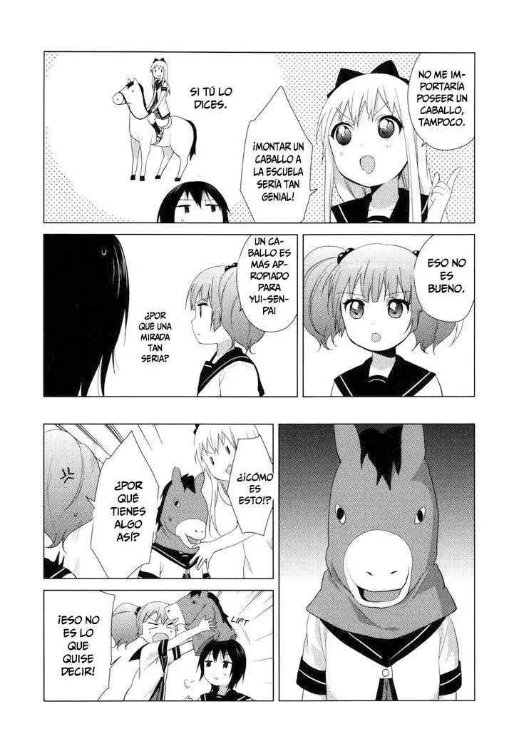 Yuru Yuri capítulo 61.7, página 7