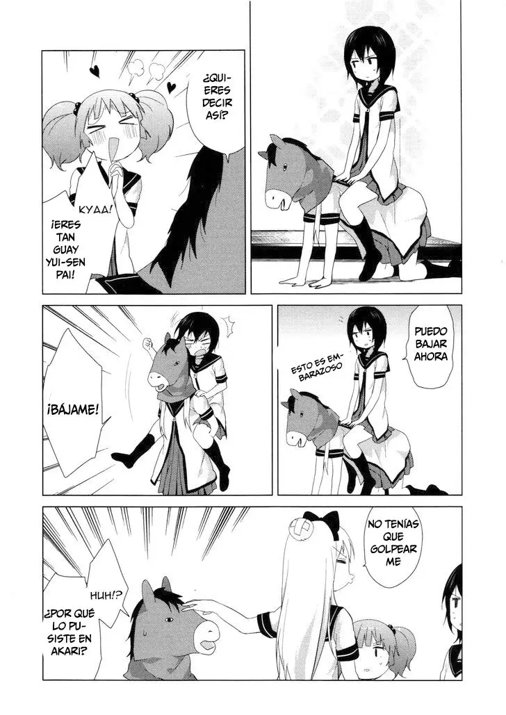 Yuru Yuri capítulo 61.7, página 8