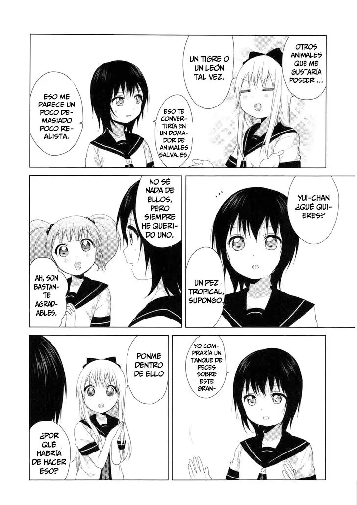 Yuru Yuri capítulo 61.7, página 9