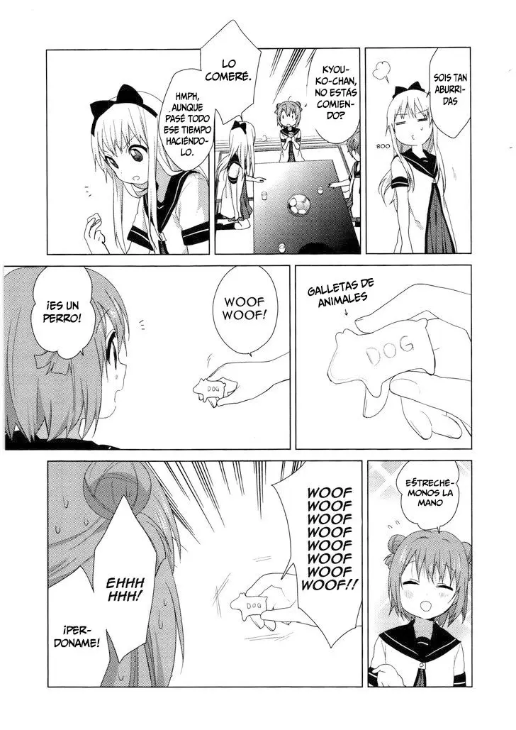 Yuru Yuri capítulo 61.7, página 12