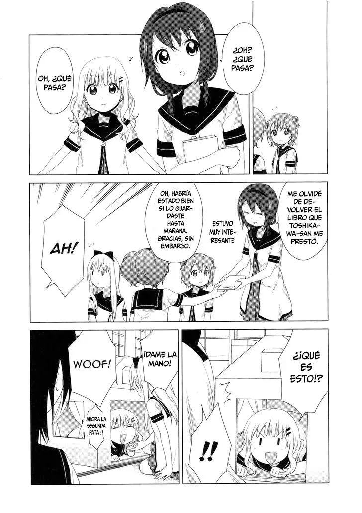 Yuru Yuri capítulo 61.7, página 13