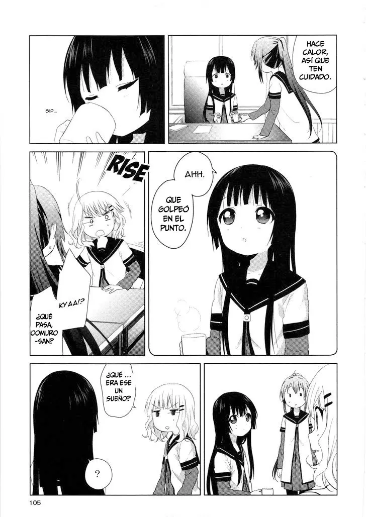 Yuru Yuri capítulo 61.8, página 4