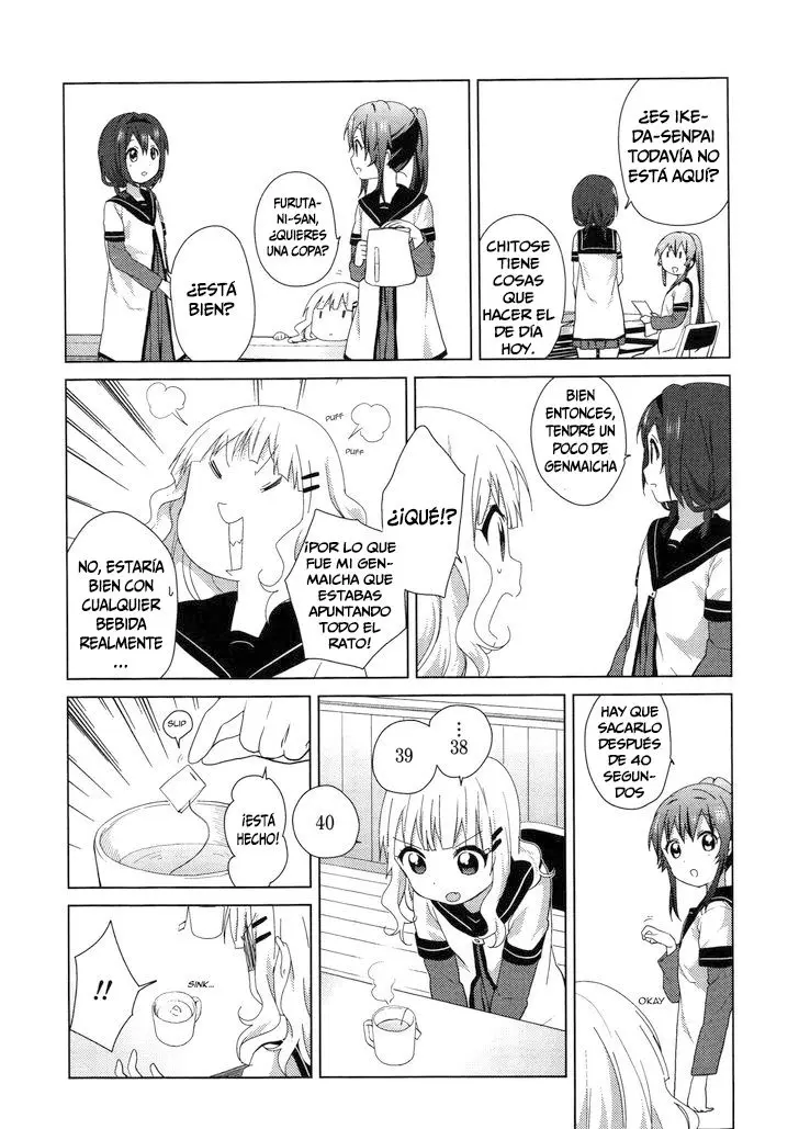Yuru Yuri capítulo 61.8, página 8
