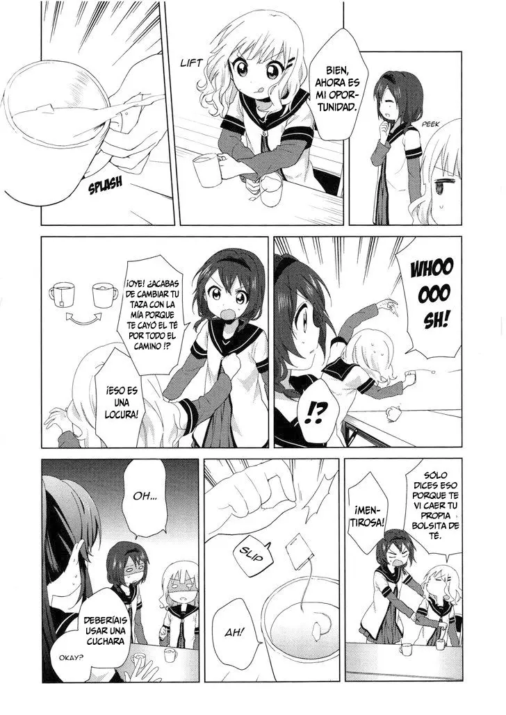 Yuru Yuri capítulo 61.8, página 9