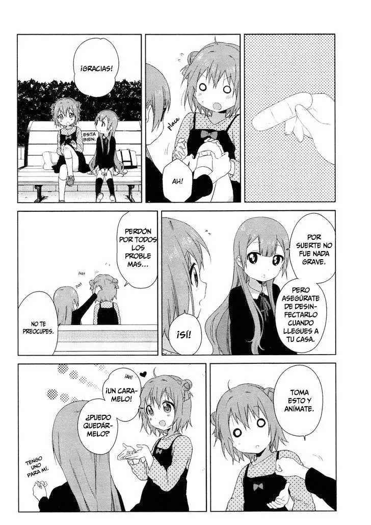 Yuru Yuri capítulo 70.03, página 11