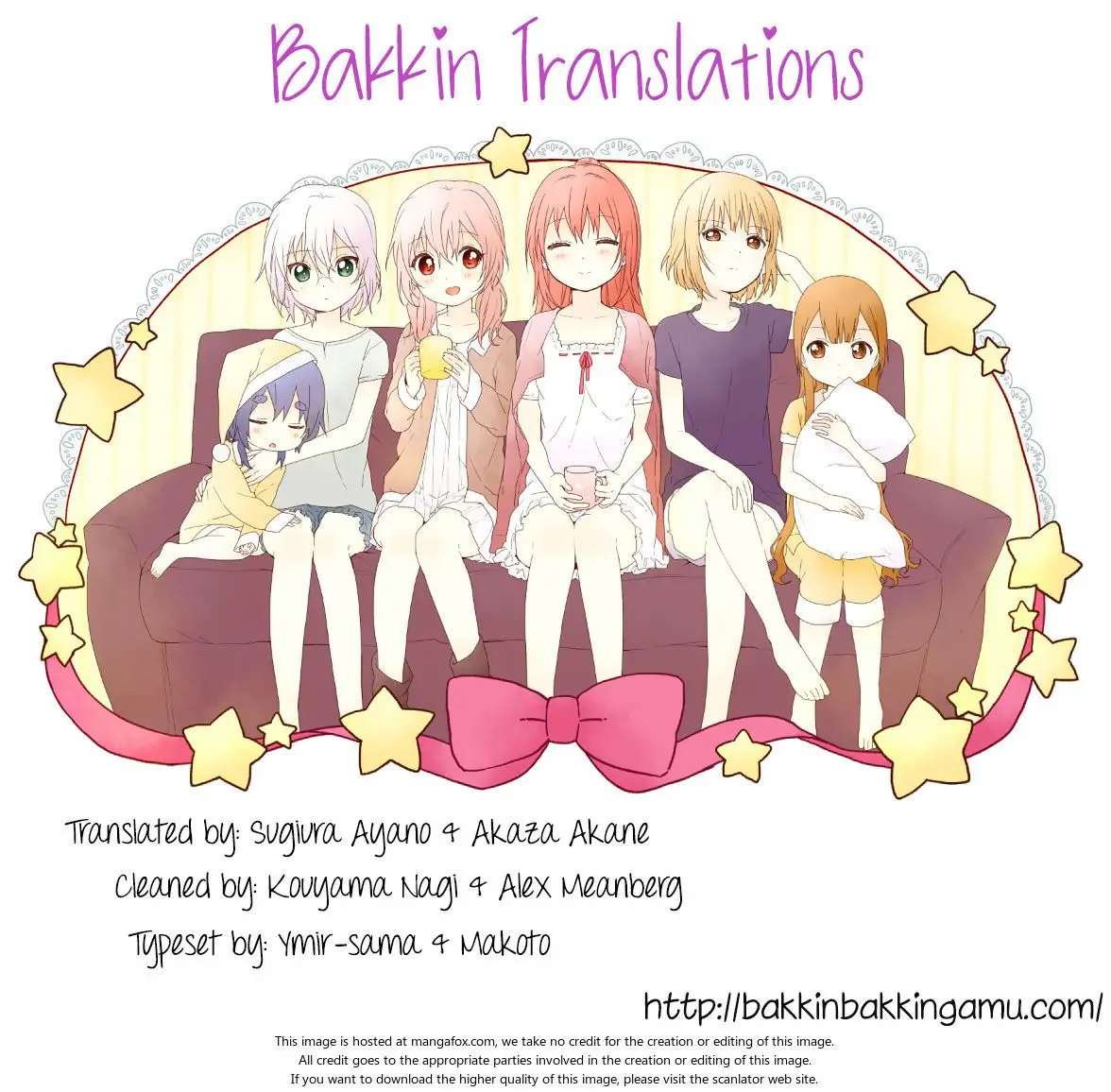 Yuru Yuri capítulo 70.03, página 14