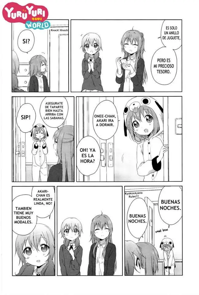 Yuru Yuri capítulo 70.05, página 6