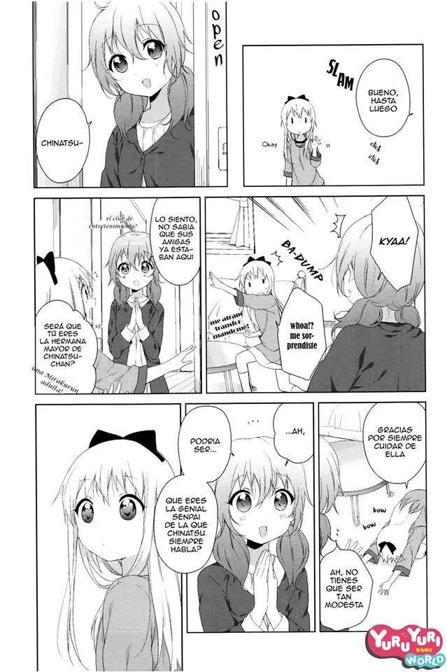 Yuru Yuri capítulo 70.07, página 3