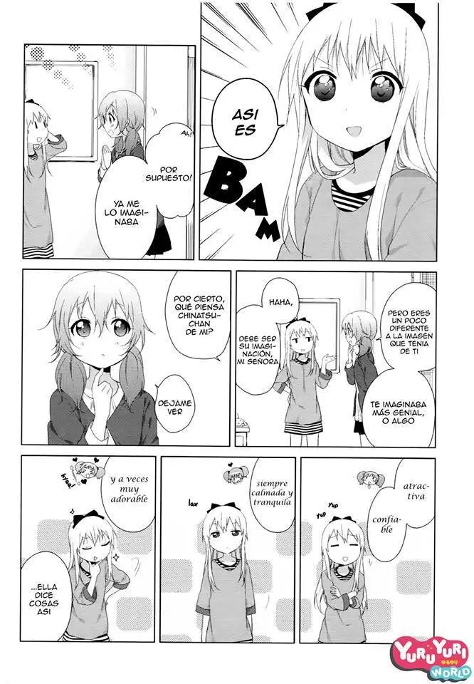 Yuru Yuri capítulo 70.07, página 4