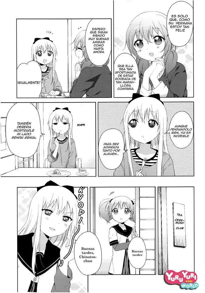 Yuru Yuri capítulo 70.07, página 7
