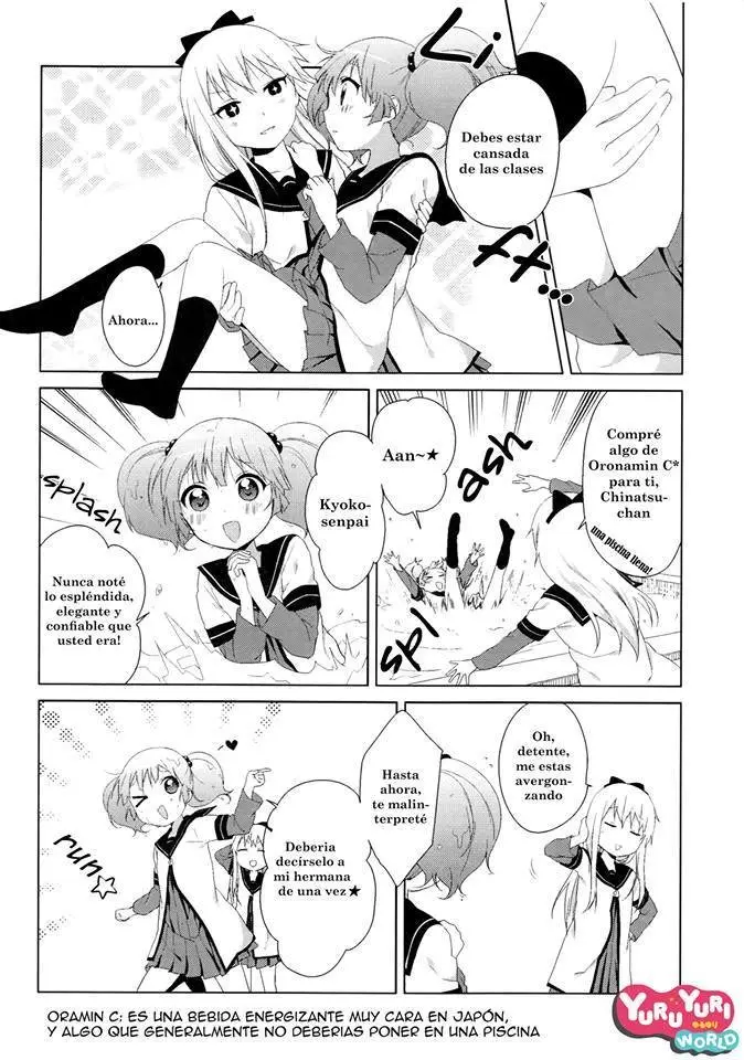 Yuru Yuri capítulo 70.07, página 8