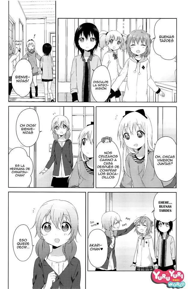 Yuru Yuri capítulo 70.07, página 10
