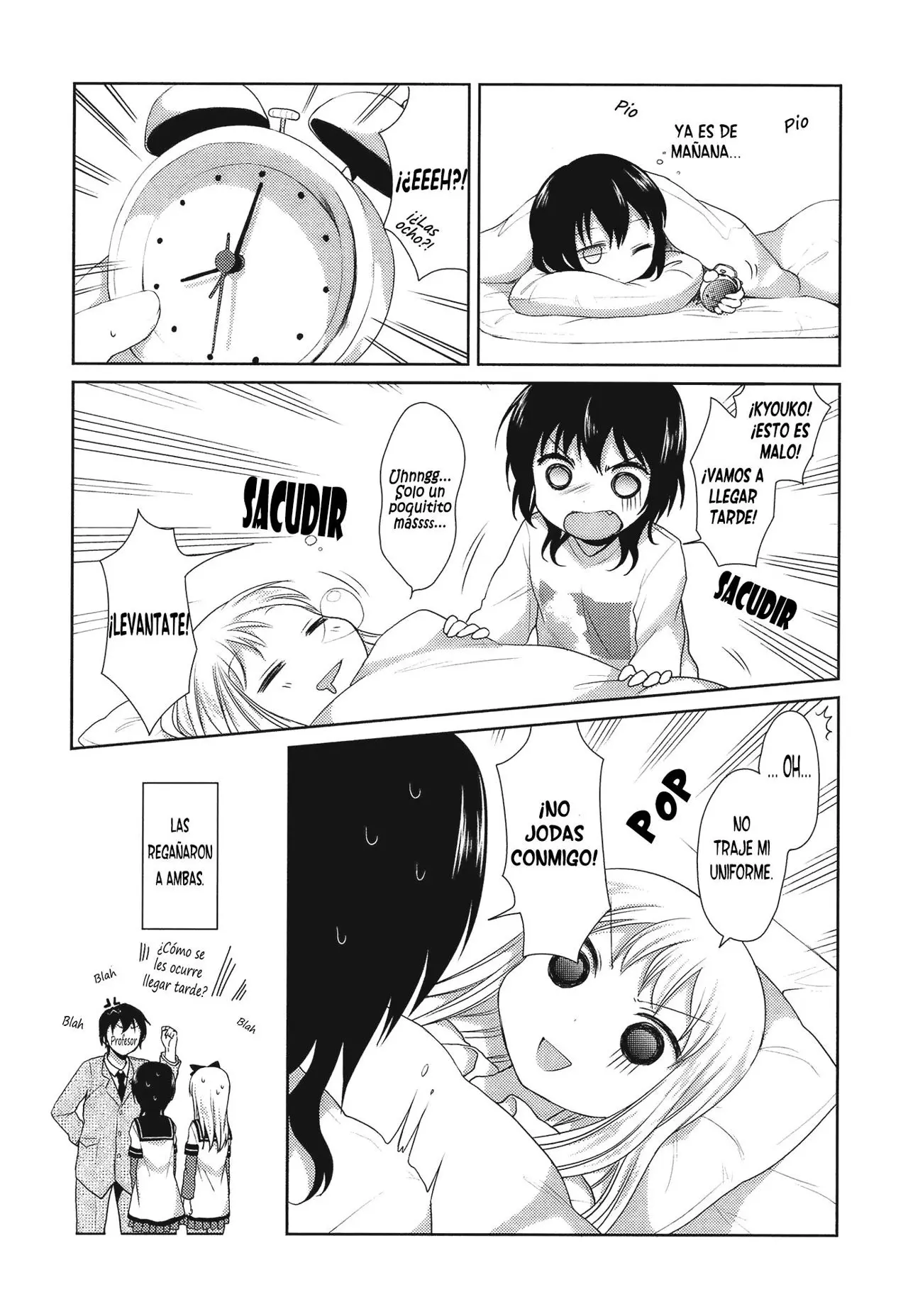 Yuru Yuri capítulo 8.5, página 9
