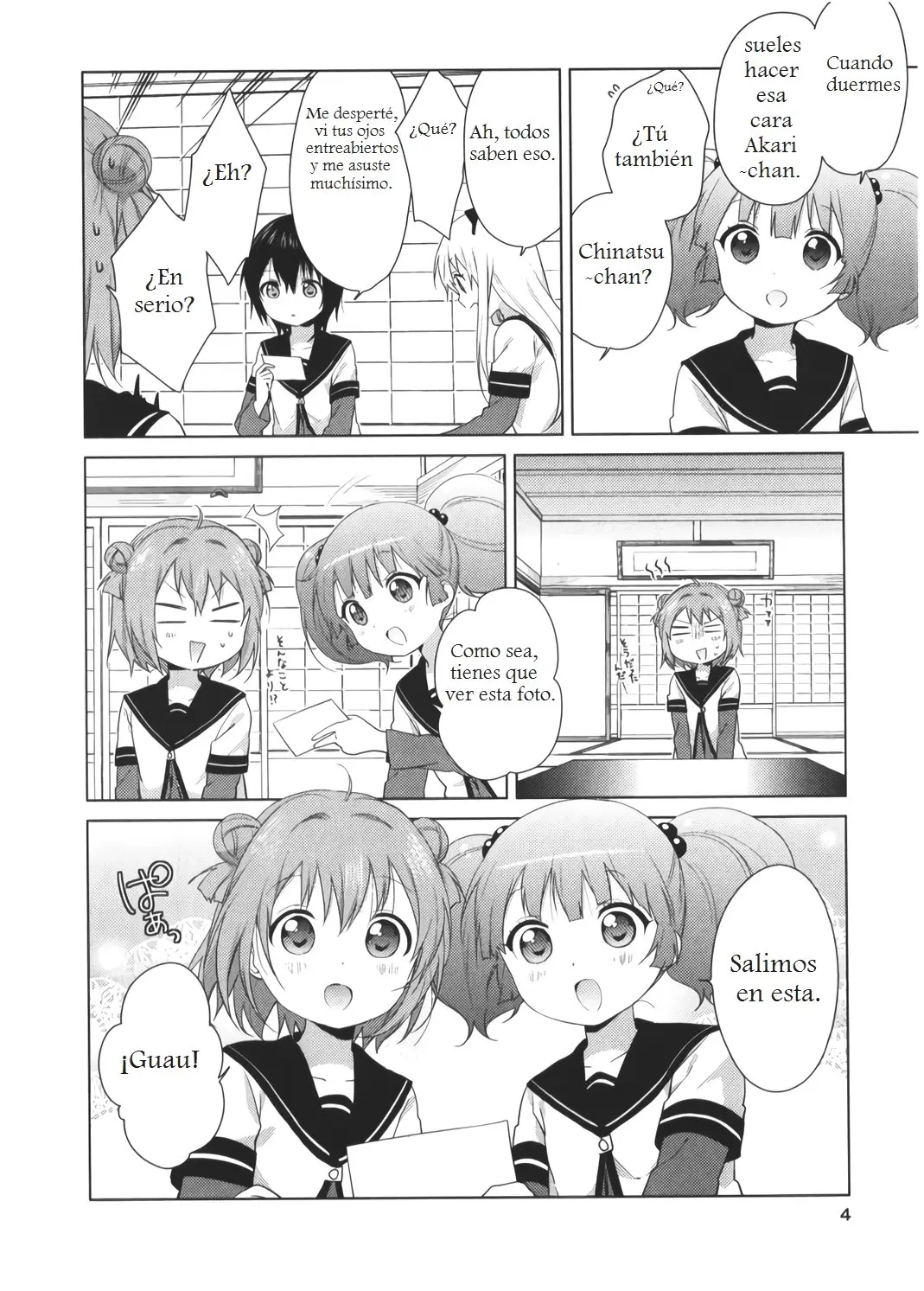 Yuru Yuri capítulo 88.5, página 6