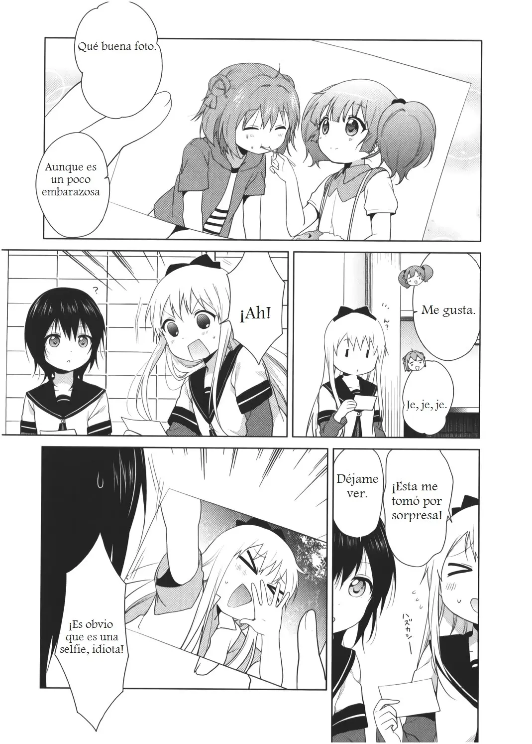 Yuru Yuri capítulo 88.5, página 7