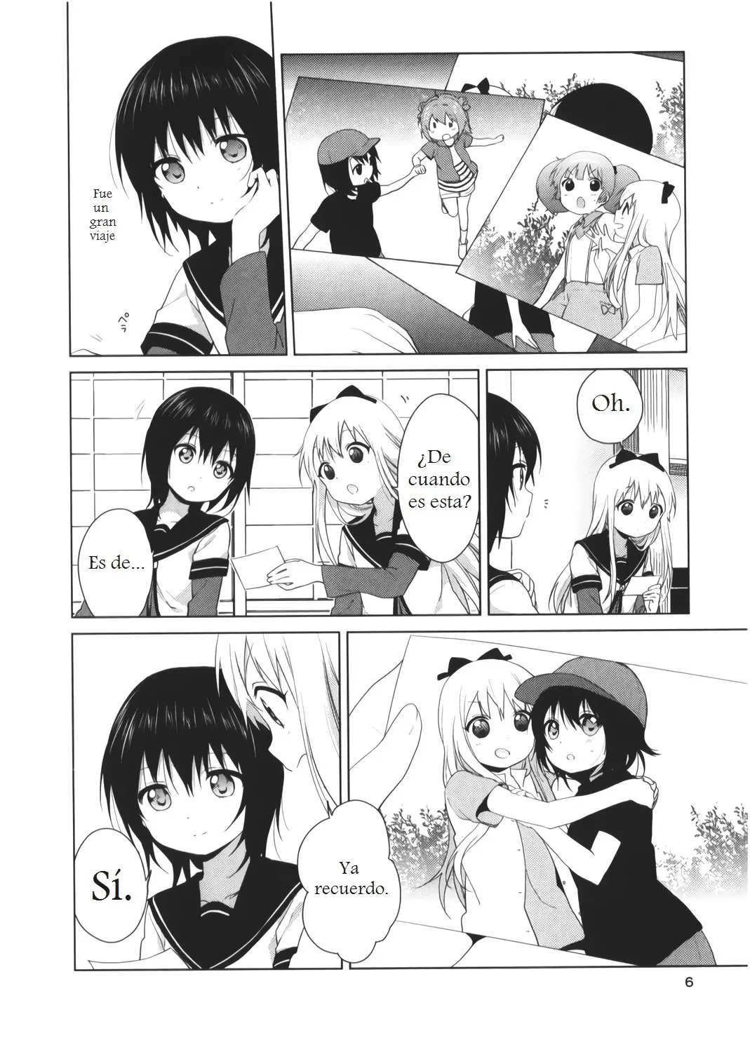 Yuru Yuri capítulo 88.5, página 8