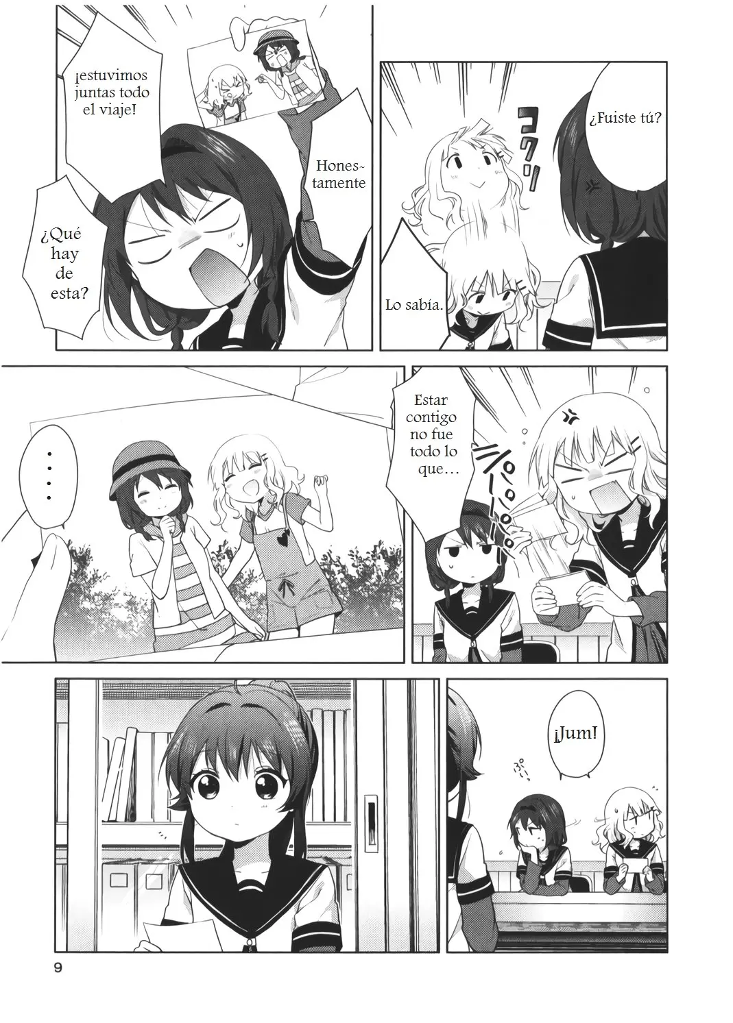 Yuru Yuri capítulo 88.5, página 11