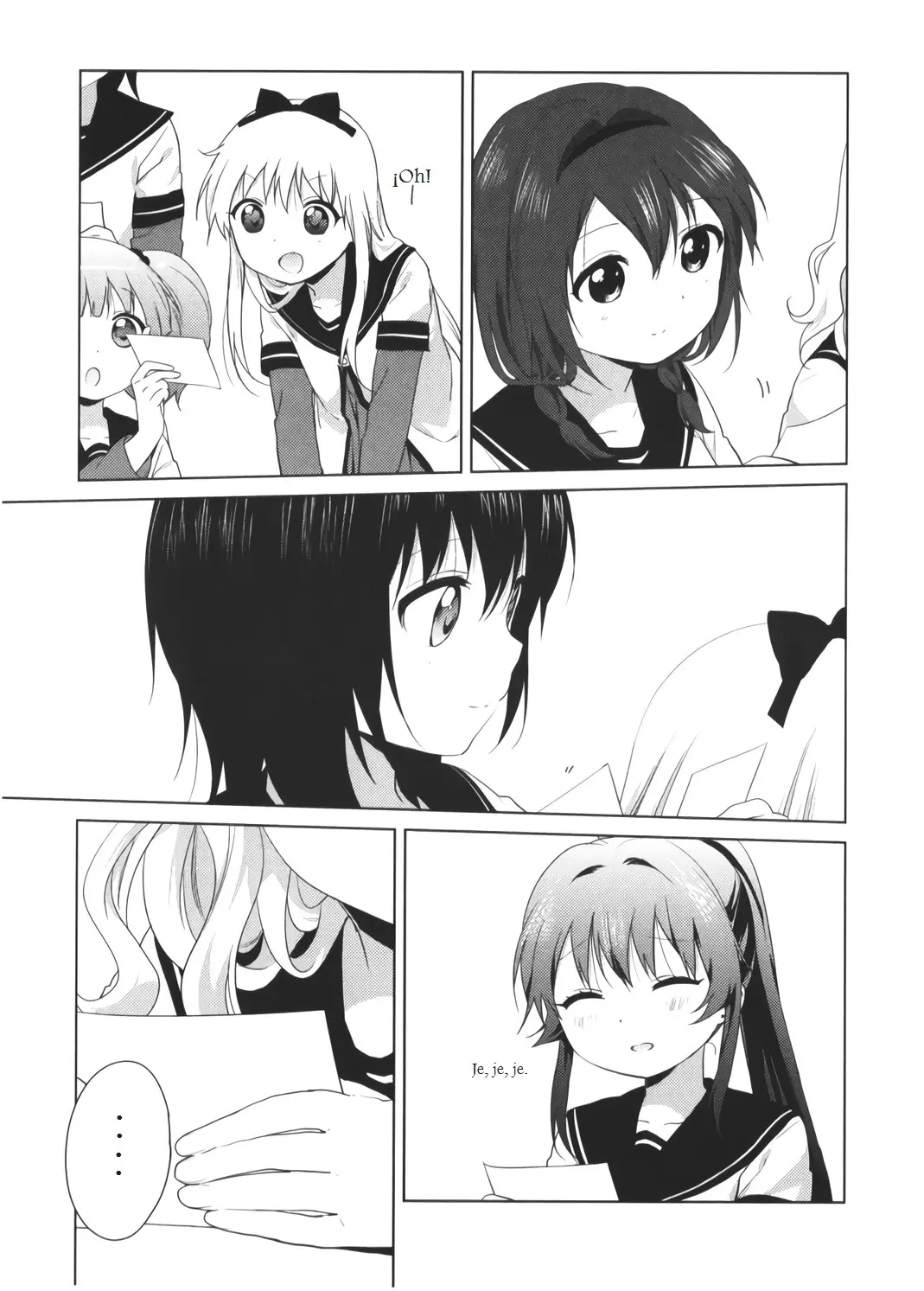 Yuru Yuri capítulo 88.5, página 15