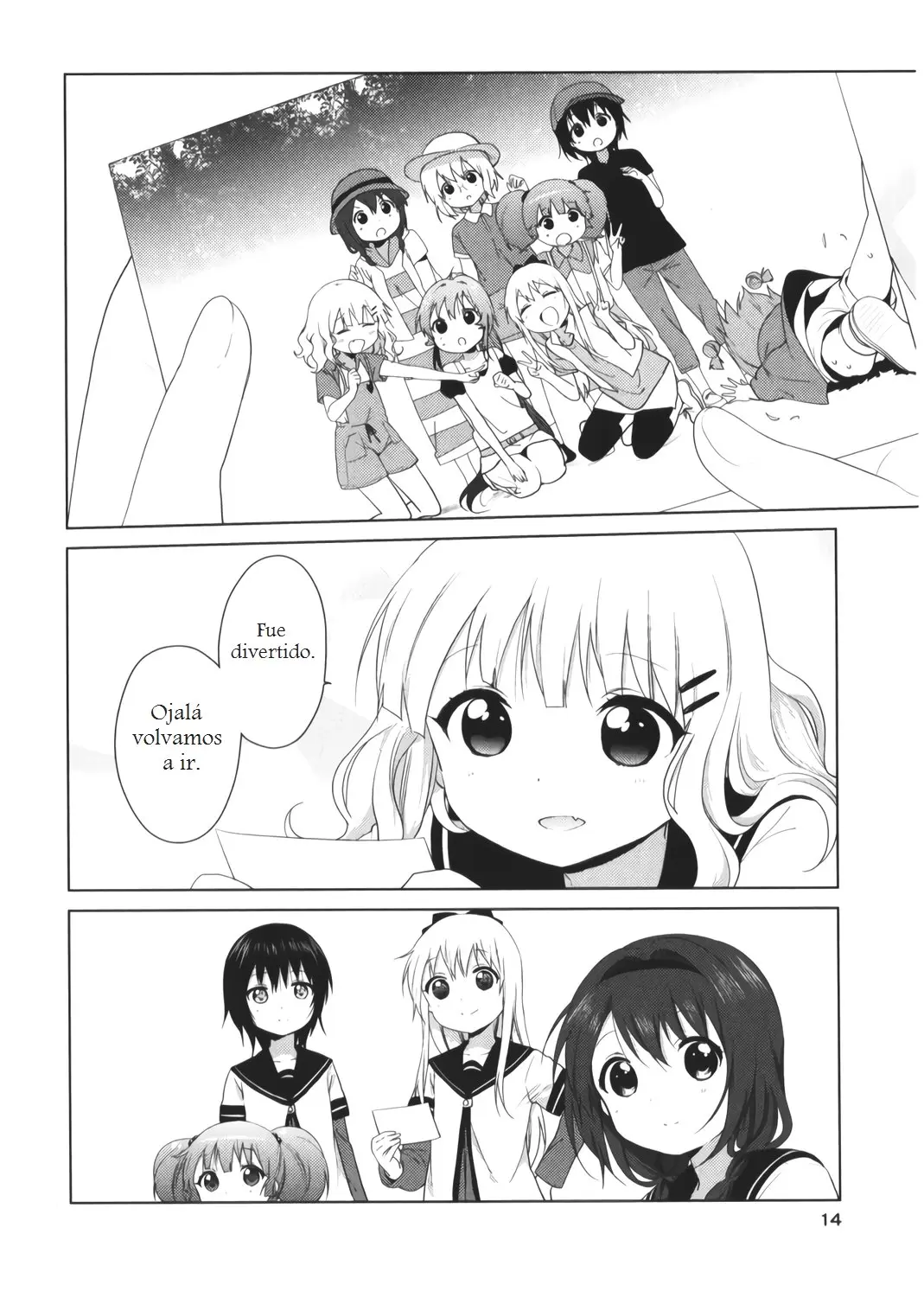 Yuru Yuri capítulo 88.5, página 16