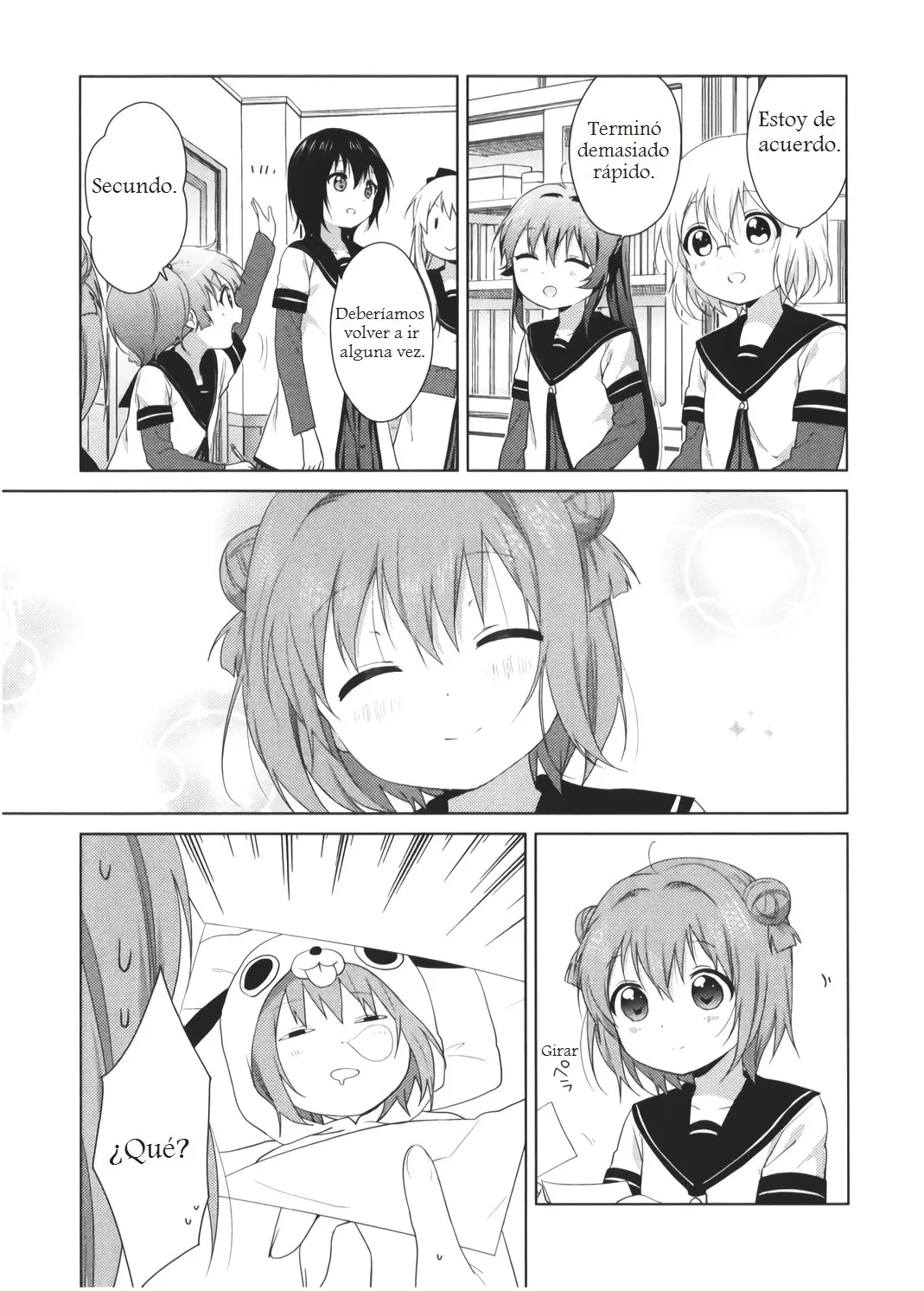 Yuru Yuri capítulo 88.5, página 17