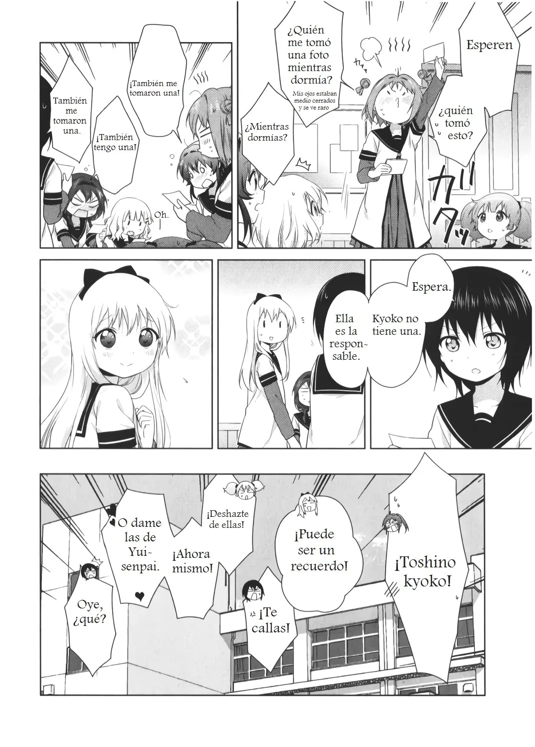 Yuru Yuri capítulo 88.5, página 18