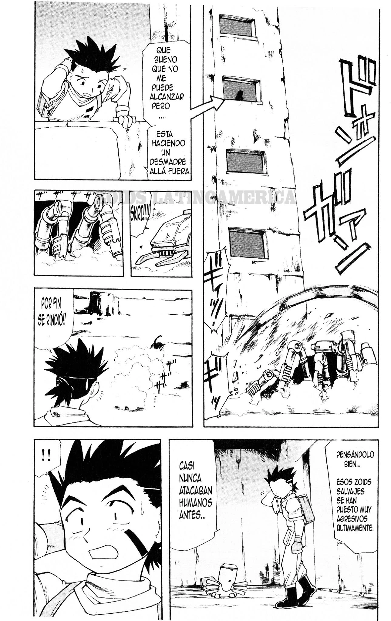 ZOIDS Siglo Caótico capítulo 1, página 16