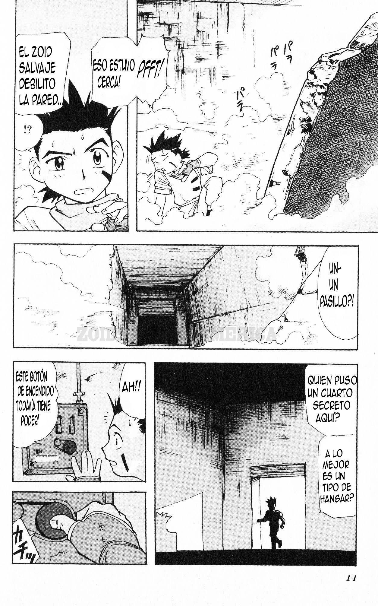 ZOIDS Siglo Caótico capítulo 1, página 19